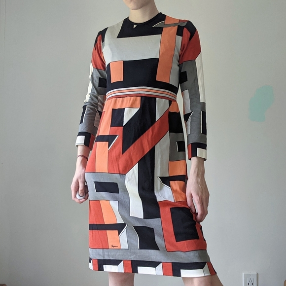 Dresses & Skirts - Vintage 60's Paganne by Gene Berk Print Dress